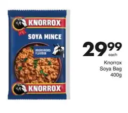 Save Knorrox Soya Bag offer