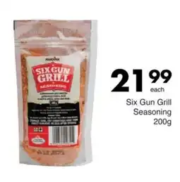 Save Six Gun Grill Seasoning offer