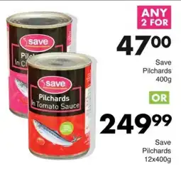 Save Save Pilchards offer