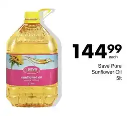 Save Save Pure Sunflower Oil offer
