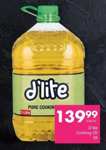 Save D'lite Cooking Oil offer