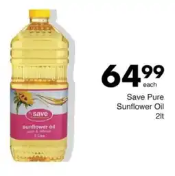 Save Save Pure Sunflower Oil offer