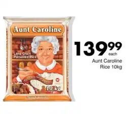 Save Aunt Caroline Rice offer