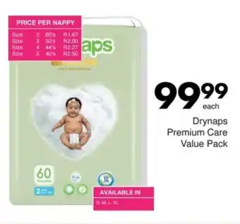 Save Drynaps Premium Care Value Pack offer