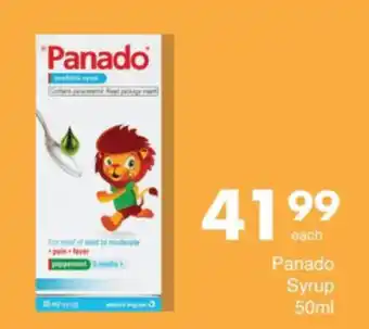 Save Panado Syrup offer