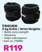 Game Trojan 2Kg Ankle/Wrist Weights offer
