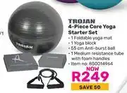 Game Trojan 4 Piece Core Yoga Starter Set offer