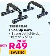 Game Trojan Push Up Bars offer
