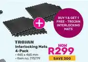 Game Trojan Interlocking Mats 4 Pack 465 x 465mm offer