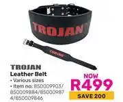 Game Trojan Leather Belt offer