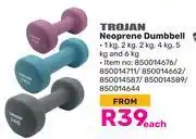 Game Trojan Neoprene Dumbbell-Each offer