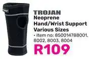 Game Trojan Neoprene Hand/Wrist Support Various Sizes offer