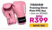 Game Trojan Training Glove Pink PVC 8oz offer