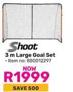 Game Shoot 3m Large Goal Set offer