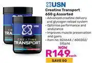 Game USN Creatine Transport Assorted-650g Each offer