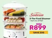 Game Sunbeam 3-TIer Food Steamer offer