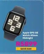 Game Apple GPS SE Watch 40mm (Midnight) offer