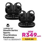 Game Volkano Stealth Series Sports True Wireless Earphones-Each offer