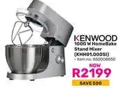 Game Kenwood 1000W HomeBake Stand Mixer KHH01.000SI offer