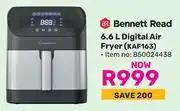 Game Bennett Read 6.6Ltr Digital Air Fryer KAF163 offer