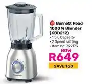 Game Bennett Read 1000W Blender KBD212 offer
