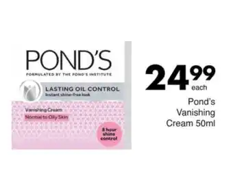 Save Pond's Vanishing Cream offer