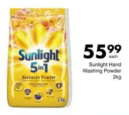 Save Sunlight Hand Washing Powder offer