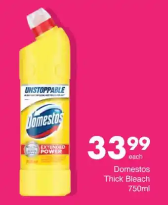 Save Domestos Thick Bleach offer