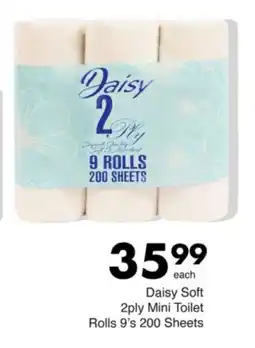 Save Daisy Soft 2ply Mini Toilet Rolls offer