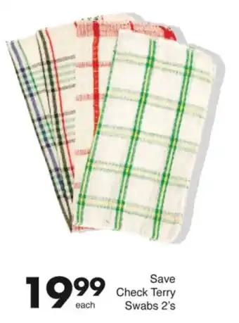 Save Save Check Terry Swabs offer