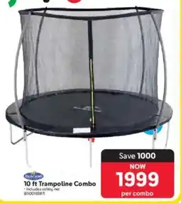 Makro Bounce King Trampoline Combo offer
