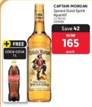 Makro CAPTAIN MORGAN Spiced Gold Spirit Aperitif offer