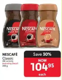 Makro NESCAFÉ Classic offer
