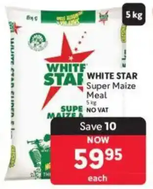 Makro WHITE STAR Super Maize Meal offer