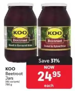Makro KOO Beetroot Jars offer