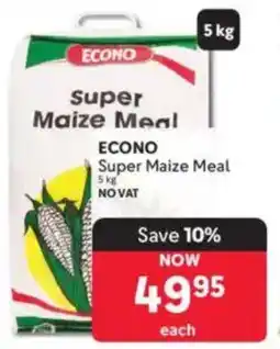 Makro ECONO Super Maize Meal offer