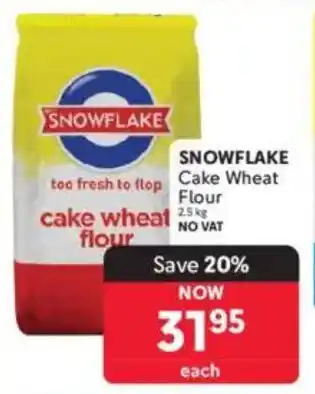 Makro SNOWFLAKE Cake Wheat Flour offer