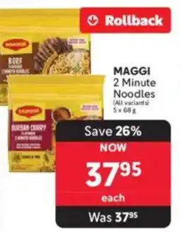 Makro MAGGI 2 Minute Noodles offer