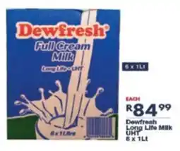 President Hyper Dewfresh Long Life Milk UHT offer