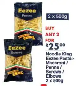President Hyper Noodle King Eezee Pasta Macaroni/ Penne/ Screws/ Elbows offer