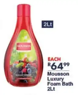 President Hyper Mousson Luxury Foam Bath offer