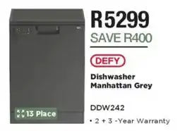 House & Home DEFY Dishwasher Manhattan Grey offer
