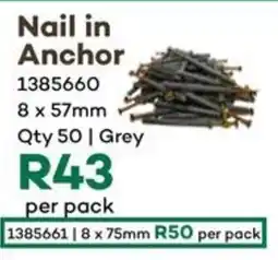 Timbercity Nail in Anchor offer