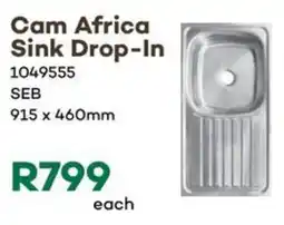 Timbercity Cam Africa Sink Drop-In offer