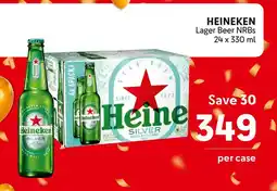 Makro HEINEKEN Lager Beer NRBS offer