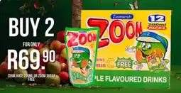 West Pack Lifestyle Zoom juice or zoom sugar free offer