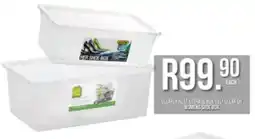 West Pack Lifestyle Clearly neat storage box clear or winers shoe box offer