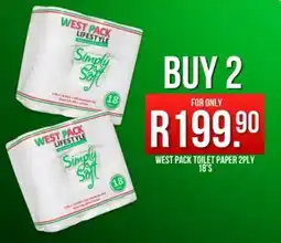 West Pack Lifestyle West pack toilet paper 2ply offer