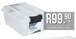 West Pack Lifestyle Clear storage box clear offer