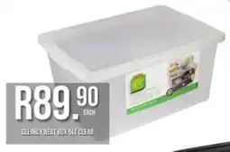 West Pack Lifestyle Clearly neat box clear offer